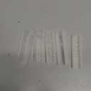 MECCANIXITY Standard Tagging Fasteners,Plastic Regular,Standard Label Gun Price Tagging Barbs for Garment Price Tag Label Tagging Barbs 20mm/0.79 Inch,Pack of 1000 Transparent