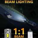 H-11 90-05 Fog Bulbs Combo, Real 1:1 Mini Size Fog Bulbs, Pack of 4