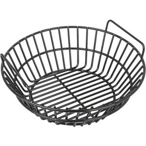 Charcoal Basket for Big Green Egg Large, Porcelain Steel Ash Fire Basket for Kamado Joe Classic for Pit Boss Louisiana Grills Large BGE Grill Dome Charcoal Holder BBQ Part