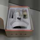 Lymphatic Drainage Massager & Anti Cellulite Massage Tool,New Smart Cupping Massager,Helps Reduce Stretch Marks & Cellulite,for Belly, Arms & Legs,Body Sculpting Machine with Heat & Vibration (White)