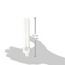 Sylvania 20669 Compact Fluorescent 4 Pin Double Tube 4100K, 26-watt