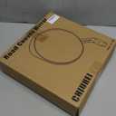 12-Inch Convex Security Corner Mirror (Clear View) - Adjustable Fixing Bracket, Wide Angle, Indoor and Outdoor Use - Ideal for Warehouse, Office, Parking Garage, and Traffic Safety (Black)