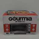 Gourmia GTF7350 6-in-1 Multi-function, Stainless Steel Air Fryer Oven - 6 Cooking Functions - Fry Basket, Oven Rack, Baking Pan & Crumb Tray, Included + Recipe Book