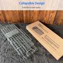 Gingbau Squirrel Trap Foldable Heavy Duty Humane Live Animal Cage Trap (Not for Mouse)