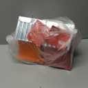 Corrugated Metal Colorful Wren/Chickadee Birdhouse
(Orange+Red)