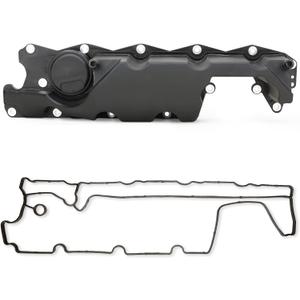 MITZONE Valve Cover Compatible with 2007-2015 Volvo S80 XC90 XC70 XC60 V70 3.2L Replace 30757664 31319642