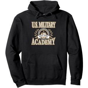 Army Black Knights Laurels Officially Licensed Pullover Hoodie, M, Black