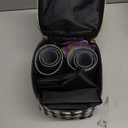 AOYUNHUI Hair Curlers Rollers 18Pcs,Self Grip Hair Roller 3 Sizes in 1 Set with Hair Roller Clips,Comb and Cosmetic Bag-Black