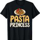 Pasta Princess Pasta Lover T-Shirt Large