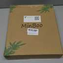 MinBoo Bamboo Appliance Slider,Sliding Tray for Coffee Maker, Kitchen Countertop Appliance Rolling Tray,Slides Easily from Under The Cabinet,Wide - Small (12" Wx10 D)