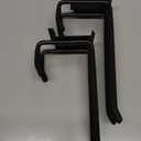 Garage Tool Organizer Wall Mount, 48inch Heavy-Duty Garage Storage System and Garden Tool Organizer with 6 Adjustable Double Hooks for Shovel, Snowboard, Yard Tools and Shed