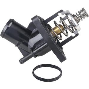 Engine Coolant Thermostat Housing Assembly Replacement for 15-11125 902-2090 Chevy Silverado Suburban Tahoe Corvette, GMC Sierra Yukon and Cadillac Escalade 2014-2020