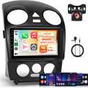 4+64G Android Car Stereo for VW Volkswagen Beetle 2004-2010, Wireless Carplay Android Auto Car Radio, 9 Touch Screen with Bluetooth Mirror Link GPS Navigation WiFi FM/RDS DSP AHD Backup Camera SWC