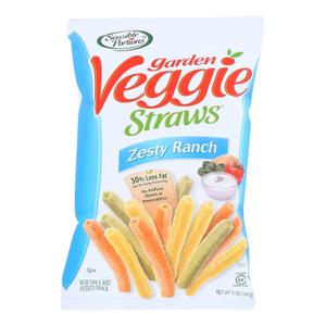 Sensible Portions Zesty Ranch Veggie Straw, 5 Ounce - 12 per case. BBD 01/27/26