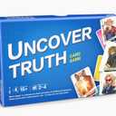 3 x Uncover Truth, The Mind Card Game, Strategy Card Game for Families, Parties, Game Nights & Travel