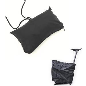 Bike Dust Rain Cover Accessories for Brompton Bike, Foldable Within A Small Bag, for Shielding Bike on All Kinds of Public Transportation Such as Bus, Metro Train