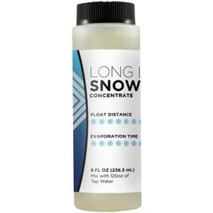 Froggy's Flakes Snow Machine Fluid, Makes 1 Gallon, Long-Lasting Formula Snow Fluid with 75+ Feet Float/Drop