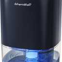 TABYIK Dehumidifier, 35 OZ Small Dehumidifiers for Room for Home, Quiet with Auto Shut Off, Dehumidifiers for Bedroom (280 sq. ft), Bathroom, RV, Closet,Blue (Medium)