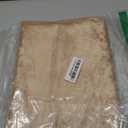 Romanstile Vinyl Tablecloth Rectangle, 100% Waterproof Outdoor Heavy Duty Table Cloth with Flannel Backing, Stain Resistant Plastic PU Table Cover for Kitchen, Dining (Rose Champagne, 52 x 70)