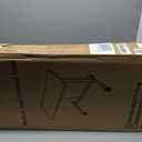 Vaunn Medical Pneumatic Adjustable Overbed Bedside Table With Wheels (Hospital and Home Use)