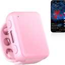 TikTok Scrolling Ring  Page Turner for iPad E-Books, Bluetooth Phone Controller for TikTok, Camera Shutter Music Remote Control, TikTok Trend Item Must Have 2025 for iPhone, iPad, Android, Pink