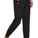 baleaf Women's Joggers Lightweight Hiking Pants High Waist 5 Zipper Pockets Quick Dry Travel Athletic UPF50+. size L