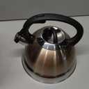 Mr. Coffee Flintshire 1.75-Quart Stainless Steel Whistling Tea Kettle with Nylon Handle  Copper Finish Stove-Top Kettle for Boiling Water