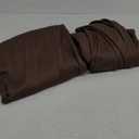 Brown Blackout Curtains 120 Inches Long 10 feet Tall, Extra Long Pinch Pleats Living Room Curtains Thermal Pleated Curtains Panels Drapery for Home, Hotel, Office, 40" W x 120" L, Set of 2