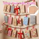 1000 Pcs Paper Sandwich Bags Bulk 5 x 7 Inch Mini Flat Paper Bags Brown Lunch Bag Treat Silverware Envelope Merchandise Bag for Cookies Desserts Snacks Sandwiches Chocolate Candy Popcorn Doughnut