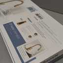 Moen Orivesi Bronzed Gold One-Handle High Arc Pulldown Kitchen Faucet with Power Boost, 87891BZG