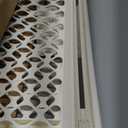 Toddleroo by North States - Supergate Ergo Baby Gate: Plastic Baby Gate for Stairs & Doorways - Adjustable Indoor Safety Gate - Made in USA - 26 to 42 Inches Wide - 26 Inches Tall - Ivory