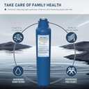 AP917HD-S AP904 Water Filter Replacement, Whole House Sanitary Quick Change Water Filter Cartridge Compatible with 3M Aqua-Pure AP917HD-S and AP904 System, Reduces Sediment, Odor, and Scale 1 Pack