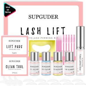 2026 Valentine's Day gift Lash Lift kit Eyelash perm kit,SUPGUDER Professional Eyelash Curling Lash Extension Set,Lash Lifting Tools Suitable for Salon