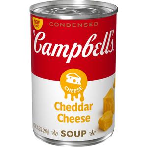 Campbell's Condensed Cheddar Cheese Soup, 10.5 oz Can (EXP 11/03/26)