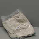 Sidefeel Women's Corduroy Pants Casual High Waisted Baggy Wide Leg Elastic Waist Loose Trousers with Pockets (Apricot), Small