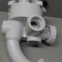 261152 2-Inch Threaded Multiport Valve for FNS, FNS Plus, Nautilus, Nautilus Plus Pool and Spa D.E. Filter Replacement Part Rebuid Kit, 7.5" Centerline, White
