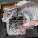 Carburetor 650 CFM 4-Barrel Electric Choke, Mechanical Secondary FIT Holley Quick Fuel Brawler 4150 Square-Bore  Die-Cast Aluminum Replacement BR-67255