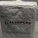 ALLOPERA Pregnancy Pillow, Full Body 57 Inch Maternity Pillow with Removable Washable Cover - Sleep Support for Legs, Back, Neck, Shoulder, HIPS, Belly for Pregnent Women, Black Grey Velvet Cover