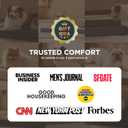 Bedsure Dog Beds Large Sized Dog - Comfy Flat Pet Beds with Removable Washable Cover, Orthopedic Egg Crate Foam Puppy Mat, Suitable for Pet Up to 65 lbs (36"L x 27"W x 3"Th, Grey)