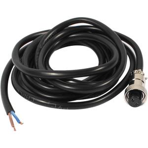 uxcell GX12 2 Pins Double Female Head Aviation Socket Connector Electrical Cable 2m