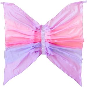 Sarah's Silks Blossom Fairy Wings | Butterfly Costume for Kids, Real Natural Silk Montessori Waldorf Toys Dress Up for Pretend Play | Hand Dyed Toy for Girls Ages 3-8