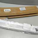 LazBlinds No Drill 1" Vinyl Mini Blinds, 33 1/2" W x 64" H, White