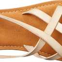 Amazon Essentials womens Casual Strappy Sandal (6, Taupe)