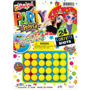 Jacent JA Ru Party Popper 3 Pack