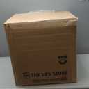 1.1 Cu Ft Mini Freezer Display Freezer with LED Light 2 Removable Shelves 7 Temperature Settings -8F to 14F Perfect for Liquor and Ice Cream