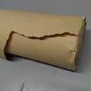 Moretoes 36" x 1,200"(100') Brown Kraft Paper Roll for Bulletin Board, Wrapping Craft Paper Roll for Gift Packing Banner Art Table Covering Bouquet Flower Packing Moving Shipping 75GSM