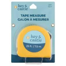 KEY & CASTLE Tape Measure 25ft 7.5m