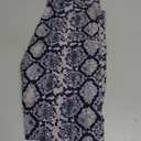Lularoe Tall Curvy (TC fits Sizes 12-18) Snakeskin Blue Gray Buttery Soft Adult Leggings 7512-B10