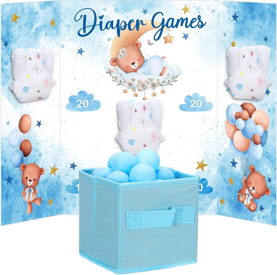 Sinload 33 Pcs Baby Shower Games Bridal Shower Games Funny Activities Interactive Balls Diaper Gender Party for Boy or Girl, Table Tennis Twerk Game

ASIN: B0DYVD8JWN PRODU