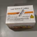 Homemory 24Pack Flickering Flameless Votive Candles,200+Hour Electric Fake Candles,Battery Operated LED Tealight for Wedding,Outdoor,Table,Halloween,Christmas Decor(Warm White,Battery Included)